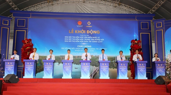 Quảng Trị khởi động 3 dự án 38.000 tỉ đồng do Sun Group đầu tư - Ảnh 1.