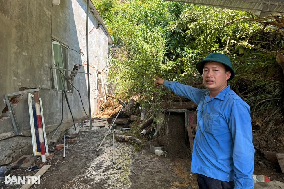 Báo Dân trí hỗ trợ khẩn cấp 6 hộ dân bị sập nhà sau bão Bualoi - 9
