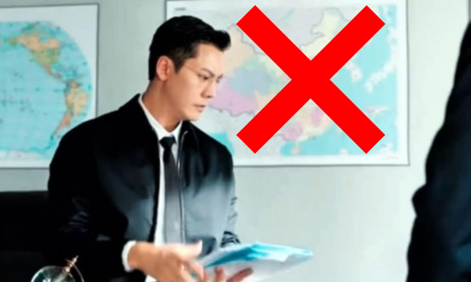 Cảnh phim có đường lưỡi bò trong Hãy để tôi tỏa sáng. Ảnh: WeTV