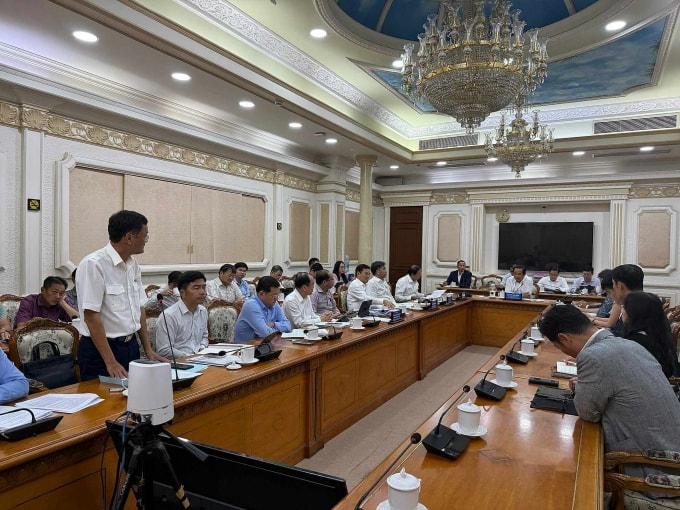 Lãnh đạo TP HCM làm việc với Tập đoàn Lotte chiều 3/10. Ảnh: Quang Huy