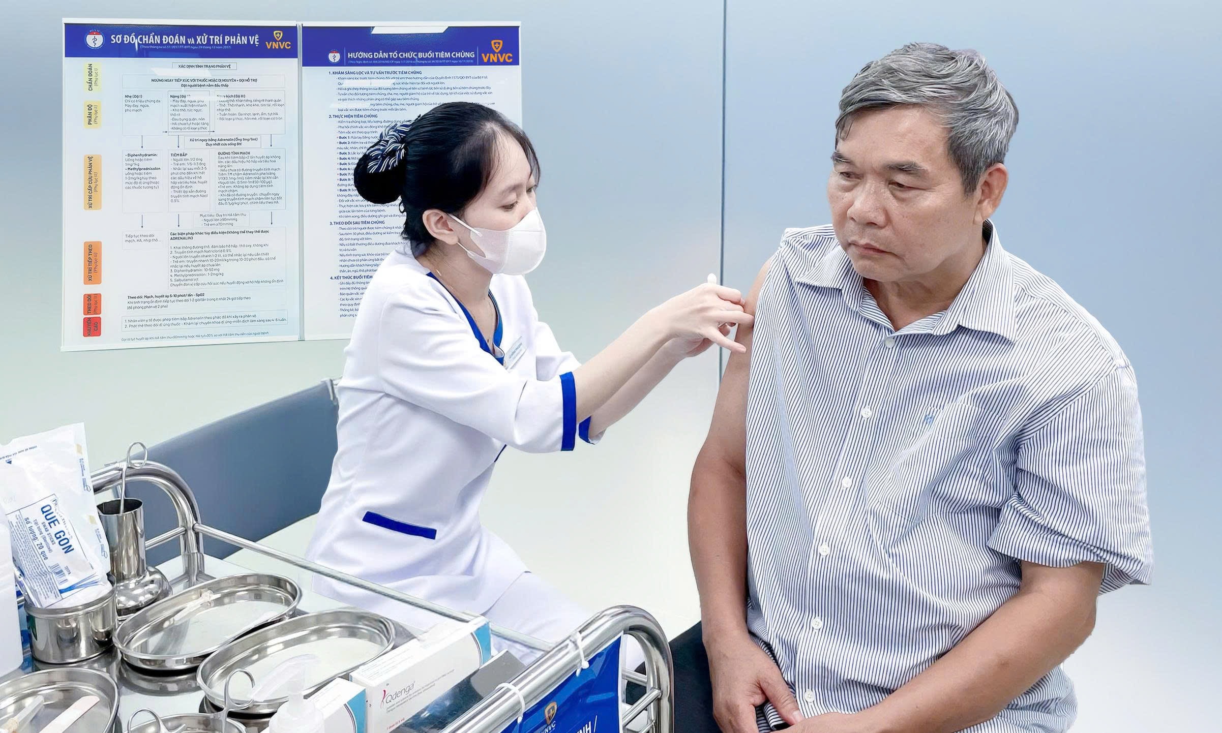 Người có bệnh nền tiêm vaccine sốt xuất huyết được không?