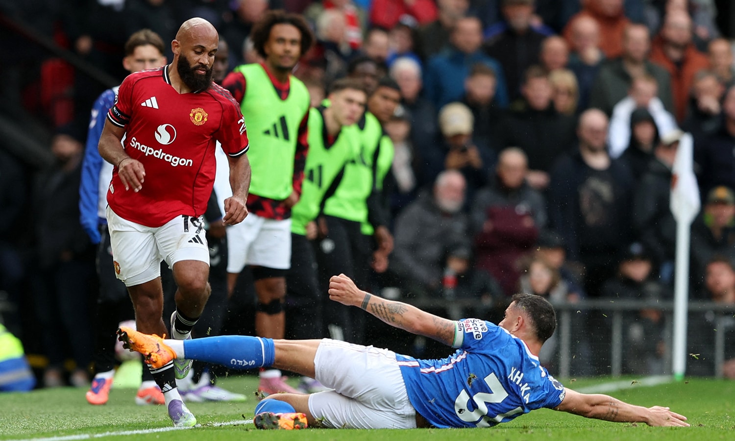 Man Utd đánh bại Sunderland ở vòng 7 giải Ngoại Hạng Anh. (Ảnh: Reuters)