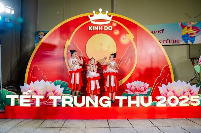 Không gian check-in nổi bật. Ảnh: Kinh Đô