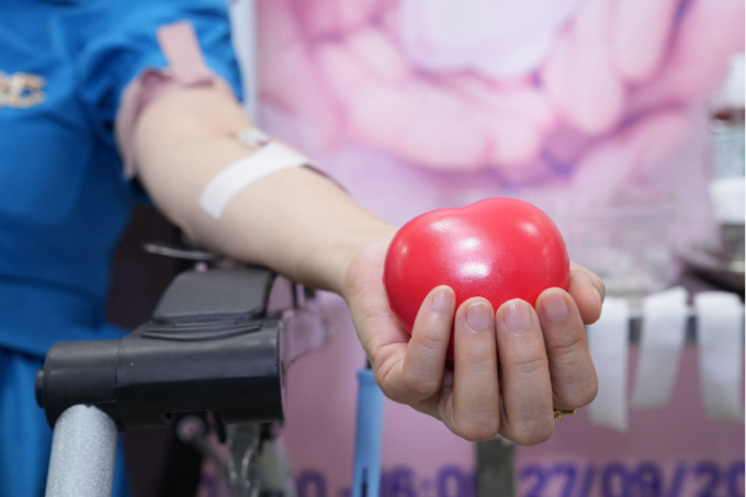 Truyền máu thông thường không gây lây nhiễm ung thư máu. Ảnh: Bệnh viện Đa khoa Tâm Anh