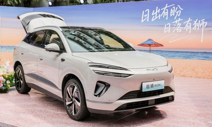 Xe điện BYD Sealion 06 EV. Ảnh: BYD