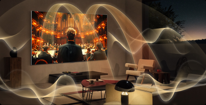 Sản phẩm TV của LG dùng AI để cá nhân hóa hình ảnh, âm thanh theo gu từng thành viên. Ảnh: LG