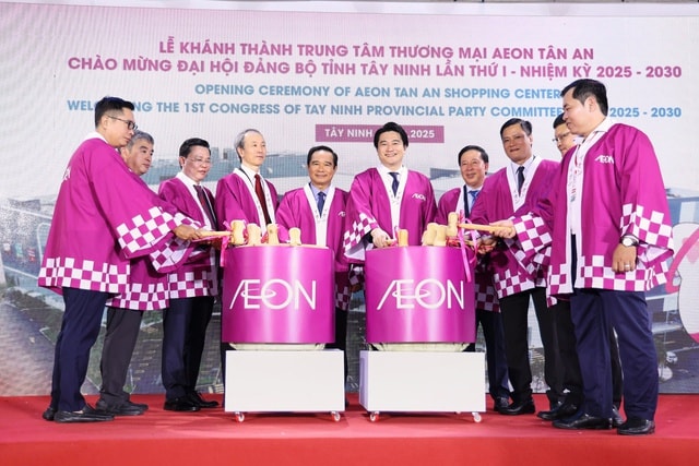 Khai trương trung tâm thương mại AEON Tân An 1 . 100 Tỉ đồng tại Tây Ninh - Ảnh 2. Khai trương trung tâm thương mại AEON Tân An 1 . 100 Tỉ đồng tại Tây Ninh - Ảnh 2.