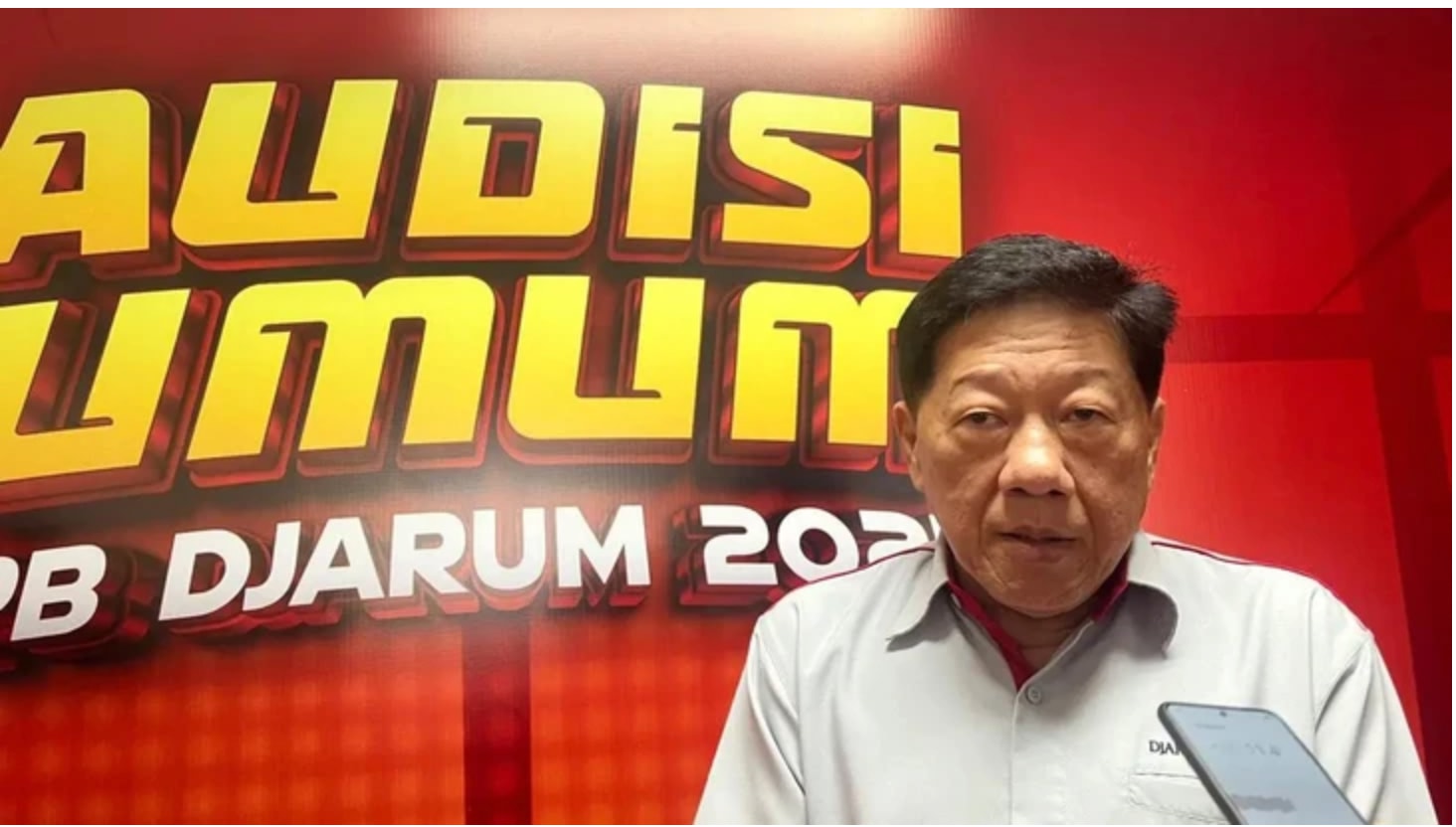Ông Yoppy Rosimin - Chủ tịch câu lạc bộ cầu lông PB Djarum.