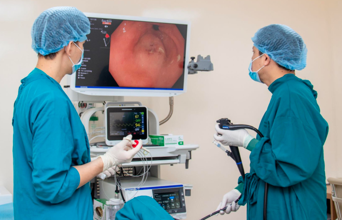Nội soi tiêu hóa. Ảnh: Bệnh viện cung cấp
