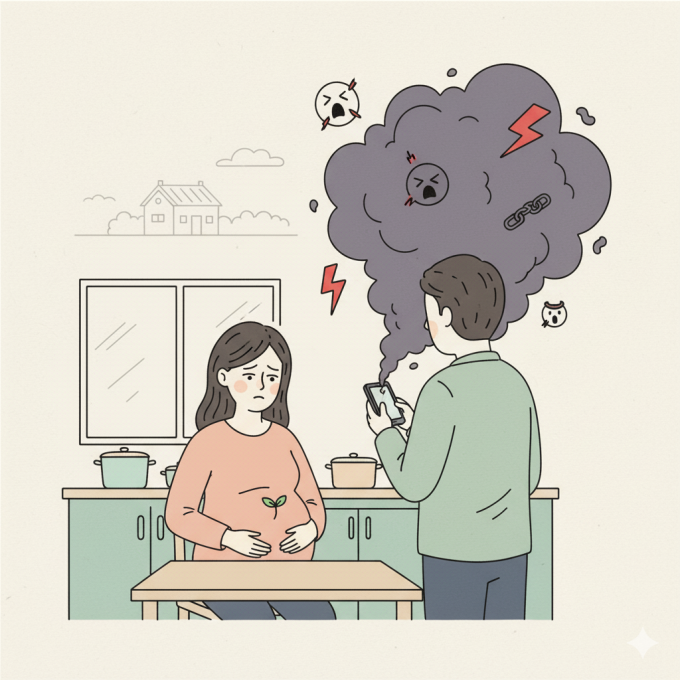Tuần nào bố mẹ chồng cãi nhau, cuộc sống của tôi cũng giông tố