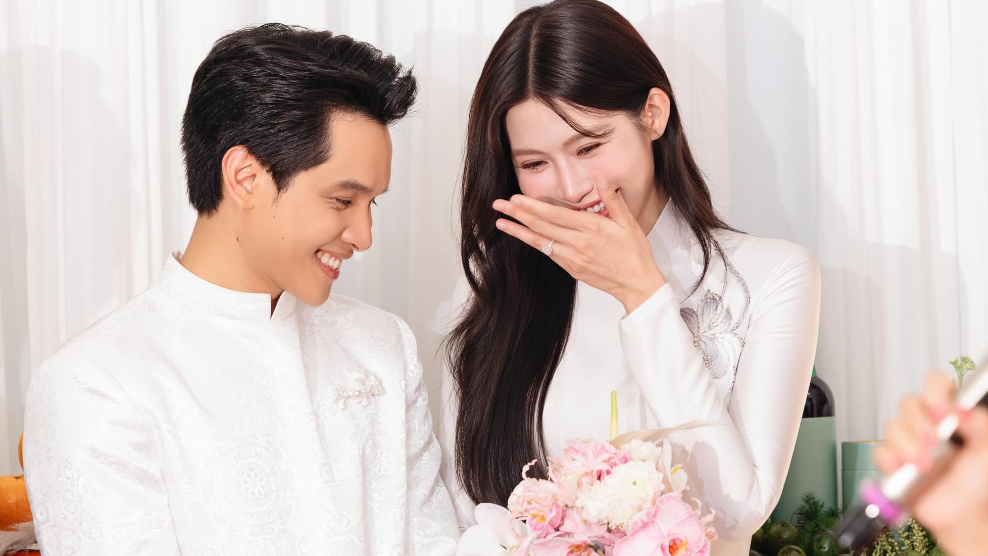 Quỳnh Châu tại lễ dạm ngõ