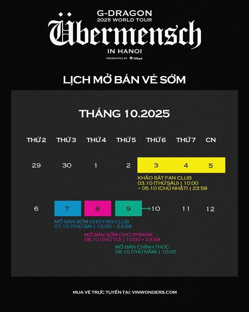 Hành trình cảm xúc độc bản cùng G-DRAGON 2025 WORLD TOUR [Übermensch] - 3