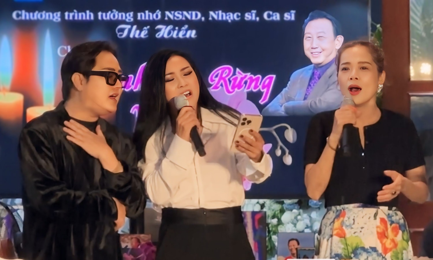 Phương Thanh, Mỹ Lệ hát