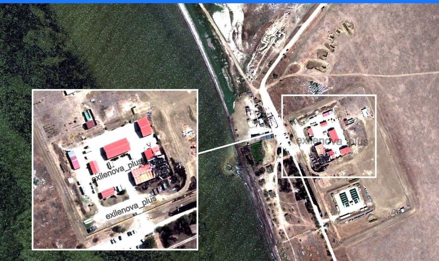 Kết quả vụ tấn công tiền đồn FSS ở Crimea bằng tên lửa Flamingo vào ngày 30 tháng 8 năm 2025. Ảnh Militarnyi