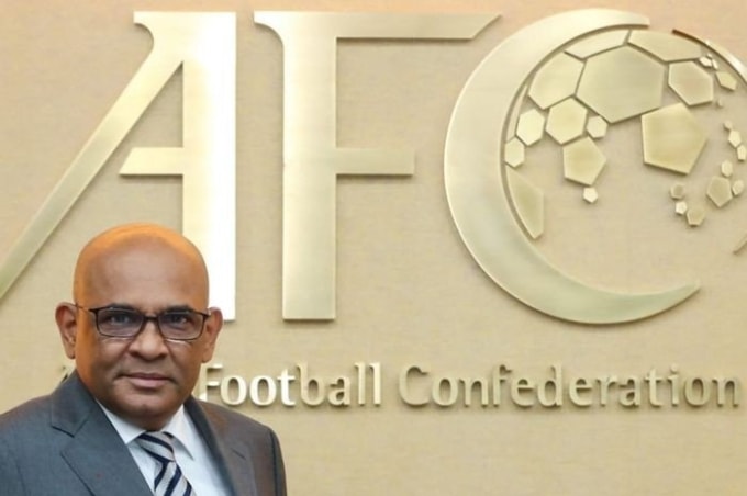Tổng thư ký LĐBĐ châu Á, ông Windsor John. Ảnh: AFC