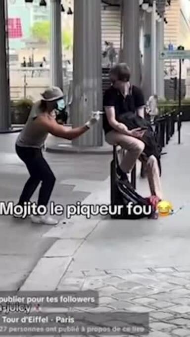 Tik Toker lãnh án tù vì trò chơi khăm đâm kim tiêm vào người lạ trên phố
