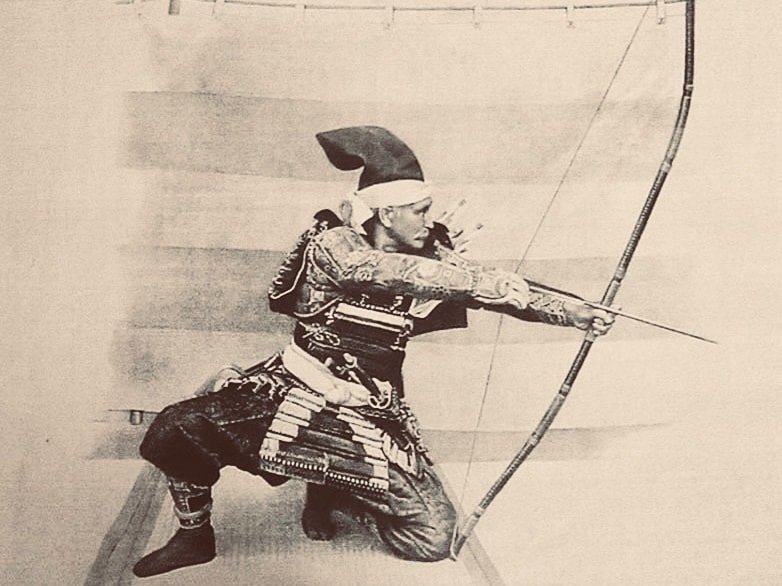 Bắn cung là môn quan trọng với các Samurai