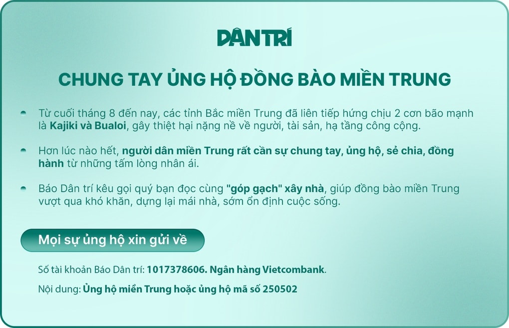 Báo Dân trí tiếp nhận 50 bồn chứa nước, hỗ trợ người dân vùng lũ ở Nghệ An - 2 Báo Dân trí tiếp nhận 50 bồn chứa nước, hỗ trợ người dân vùng lũ ở Nghệ An - 2