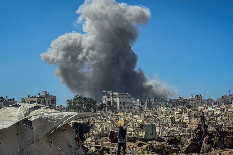 Israel và Hamas chính thức ký kết thoả thuận ngừng bắn. (Ảnh: Anadolu)