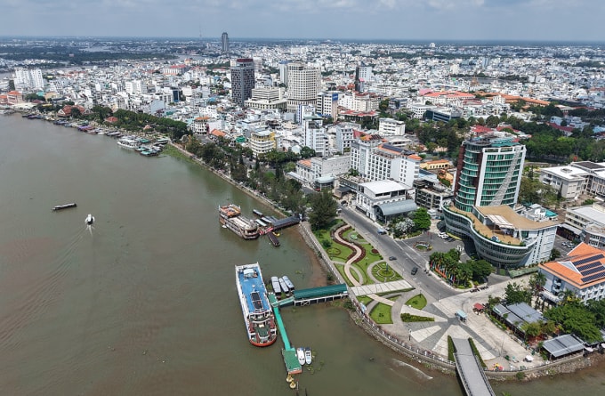 Bến Ninh Kiều ở TP Cần Thơ. Ảnh: An Bình