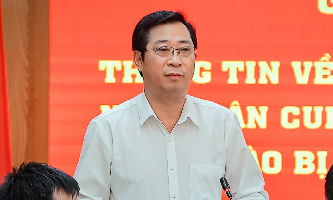 Ông Cao Xuân Thạo, Trưởng Ban Vận động xã hội. Ảnh: Hoàng Phong