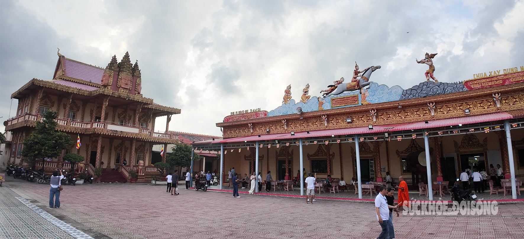 Kiệt tác Phật giáo Khmer giữa lòng miền Tây- Ảnh 9. Kiệt tác Phật giáo Khmer giữa lòng miền Tây- Ảnh 9.