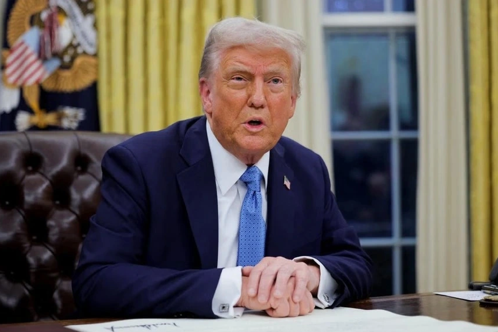 Tổng thống Mỹ Donald Trump. (Ảnh: Reuters)
