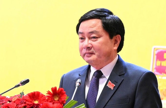 Bí thư Tỉnh ủy Tây Ninh - Nguyễn Văn Quyết. Ảnh: Hoàng Nam