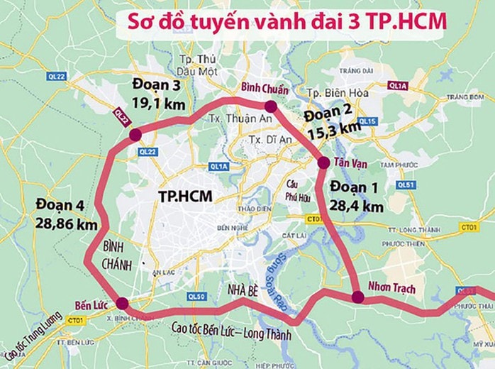 Đường Vành đai 3 TP HCM thông xe kỹ thuật tháng 12 năm 2025 - Ảnh 1. Đường Vành đai 3 TP HCM thông xe kỹ thuật tháng 12 năm 2025 - Ảnh 1.