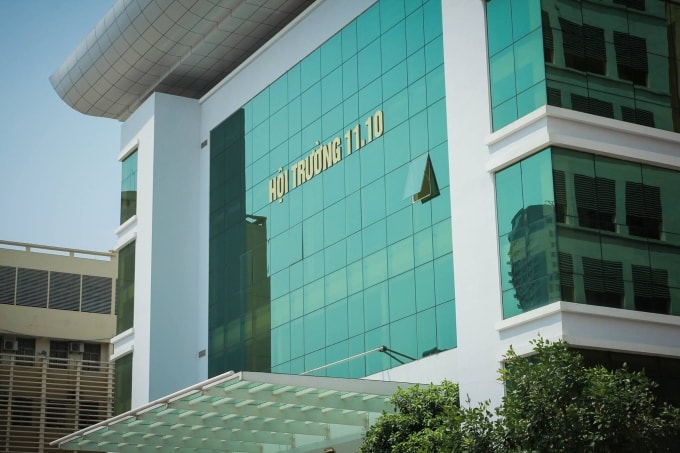 Hội thảo khu vực Hà Nội diễn ra tại hội trường 11.10 - Đại học Sư phạm Hà Nội. Ảnh: Đại học Sư phạm Hà Nội