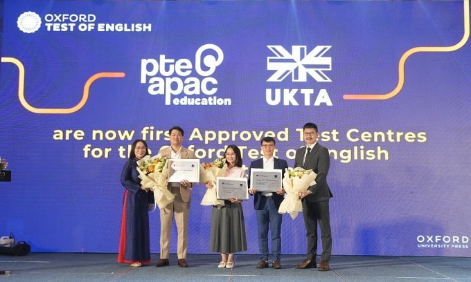 Các trung tâm khảo thí Oxford Test of English đầu tiên tại Việt Nam. Ảnh: OUP