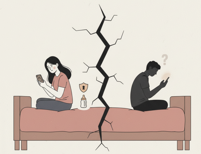 Nửa năm chồng mới gần gũi tôi