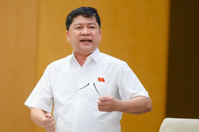 Phó chủ nhiệm Ủy ban Văn hóa - Xã hội Tạ Văn Hạ. Ảnh: Cổng TTĐT Quốc hội