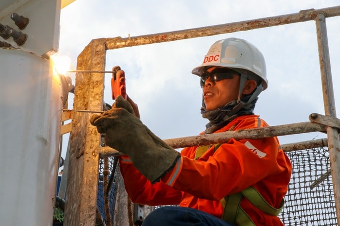 Sân bay Long Thành đón chuyến bay đầu tiên vào 19 - 12: Cận cảnh tiến độ thi công - Ảnh 5.