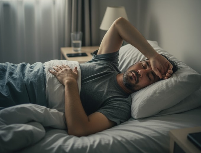 Mệt mỏi kéo dài, sốt cao dai dẳng, chán ăn, sụt cân nhanh là dấu hiệu cảnh báo sớm ung thư. Ảnh tạo bởi AI