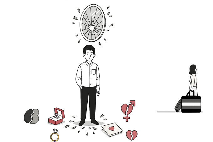 Vợ sắp cưới đòi hủy hôn sau khi tự nhận là người vô tính