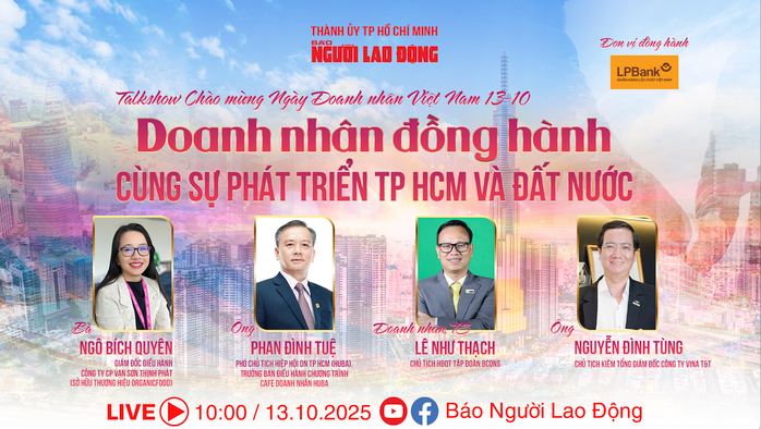 Talkshow Doanh nhân đồng hành phát triển kinh tế TP HCM và cả nước - Ảnh 2. Talkshow Doanh nhân đồng hành phát triển kinh tế TP HCM và cả nước - Ảnh 2.