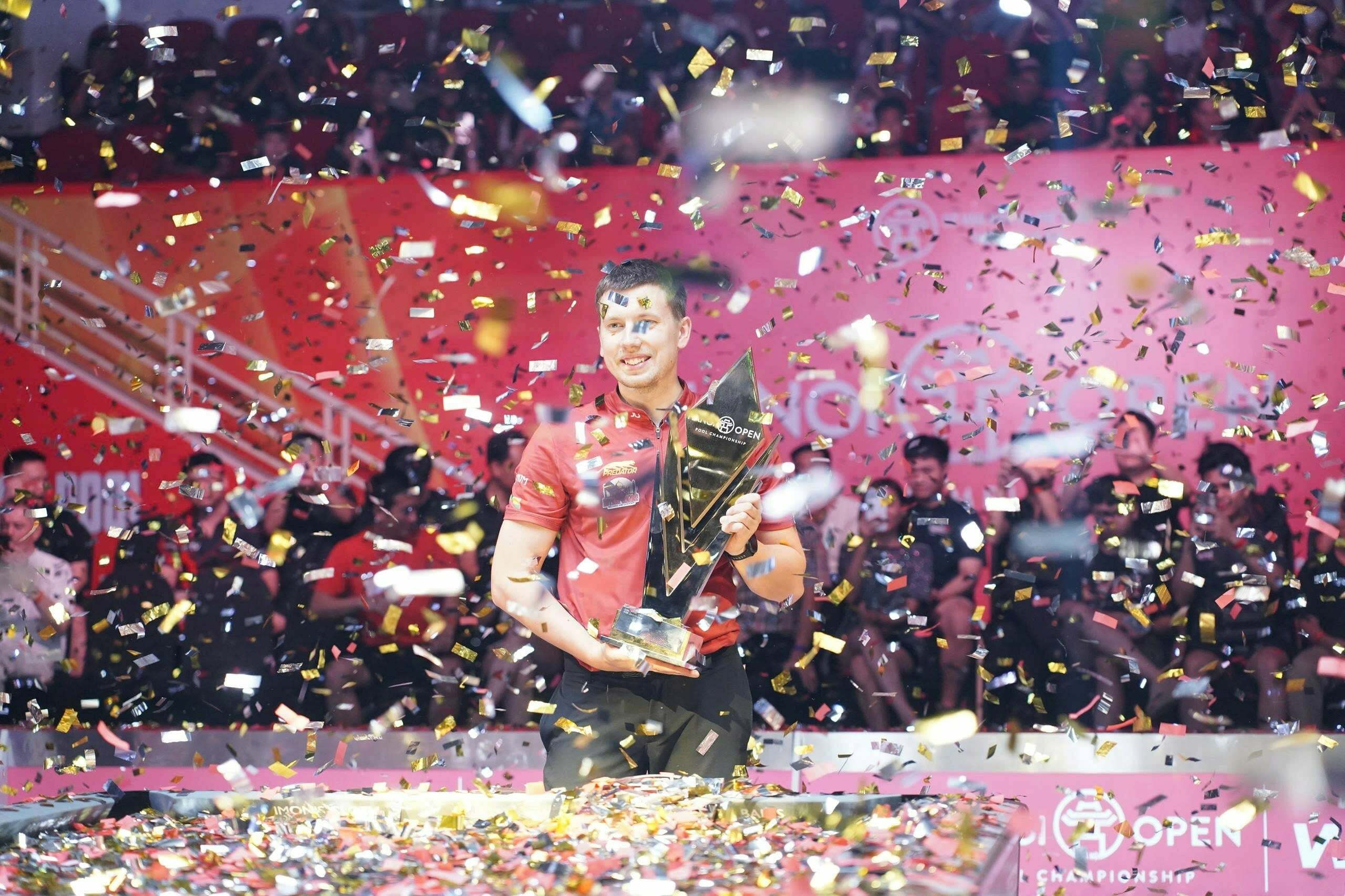 Pujis Labutis vô địch Hanoi Open Pool Championship 2025.