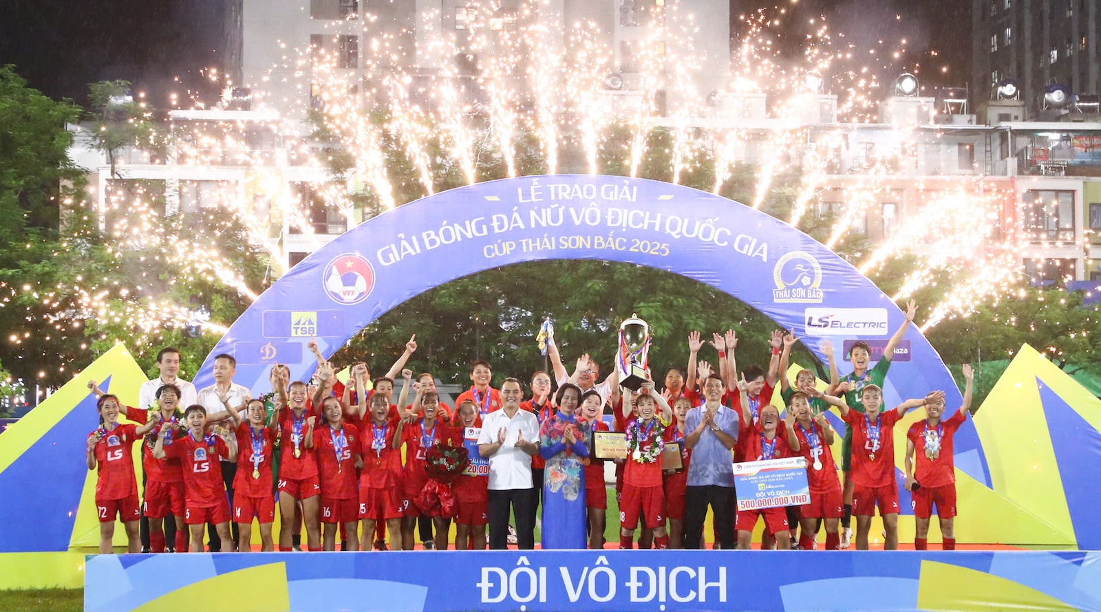 TP.HCM I vô địch giải nữ VĐQG 2025.