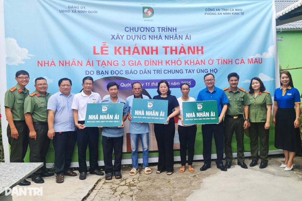 “Có nhà mới để ở, gia đình chúng tôi không còn lo lắng, sẽ an tâm sống tốt” - 1