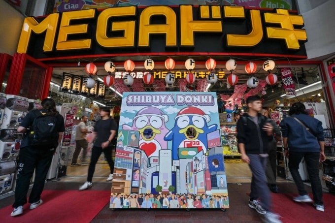 Bên ngoài Donki ở Shibuya. Ảnh: Time Out