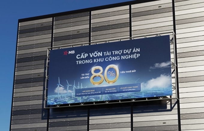 Giải pháp tài trợ vốn cho doanh nghiệp tại các khu công nghiệp. Ảnh: MB