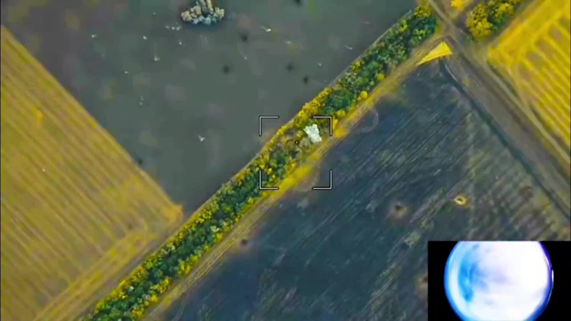 Lộ vị trí, pháo 6 triệu USD của Ukraine bị UAV Lancet tập kích