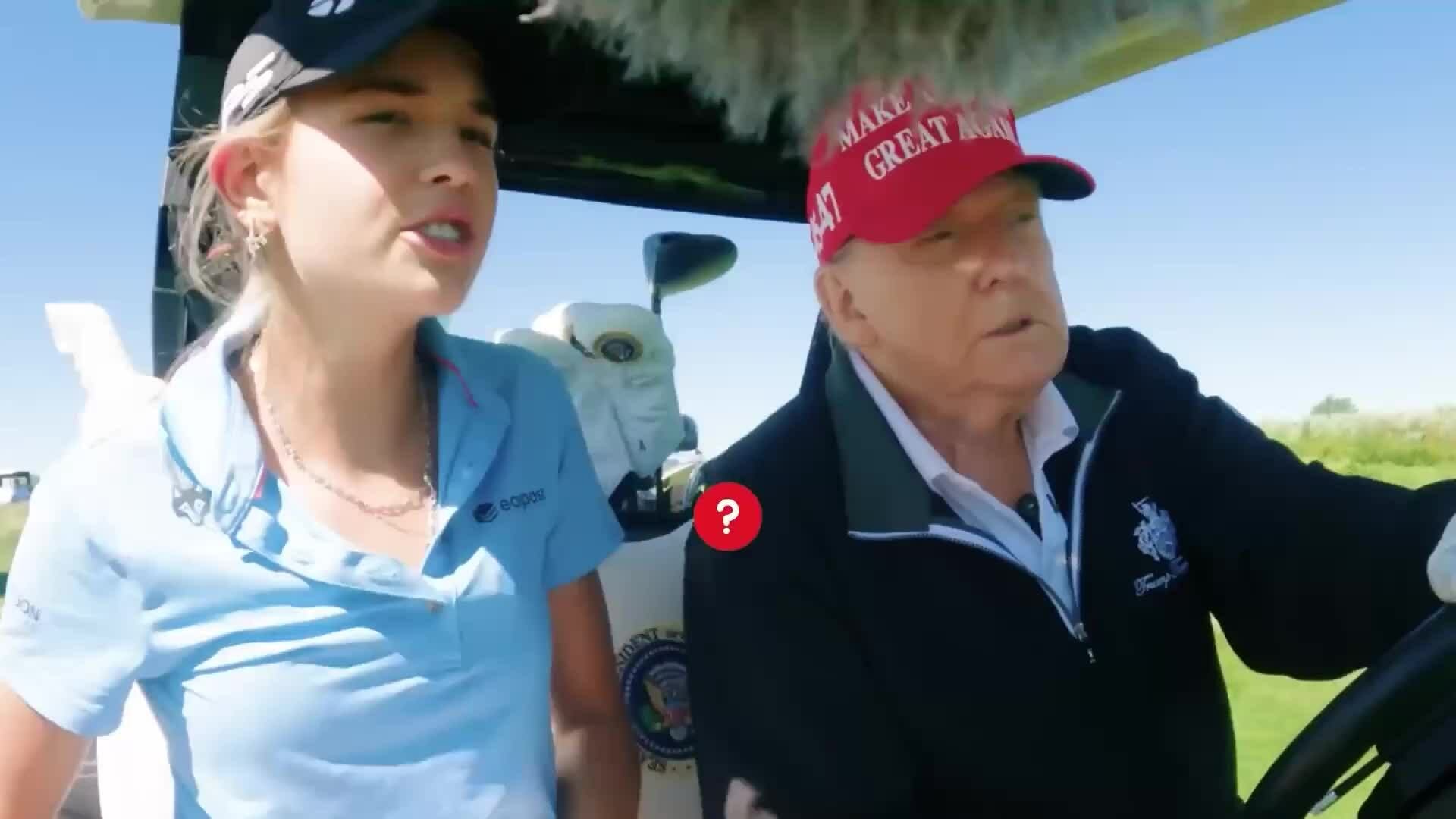 Ông Trump chia sẻ với cháu nội về ước mơ đang theo đuổi
