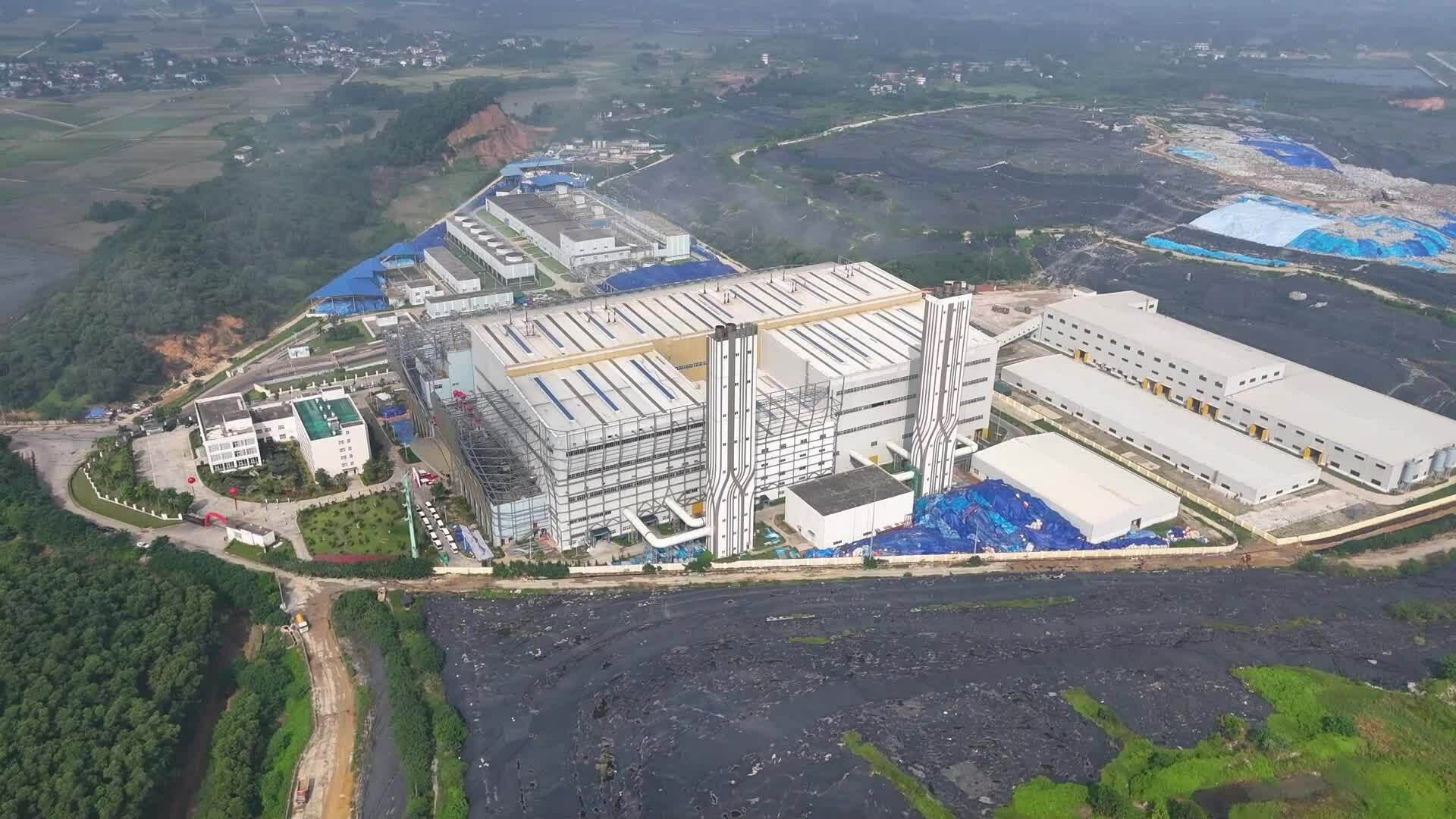 Video khánh thành nhà máy điện rác lớn nhất nước