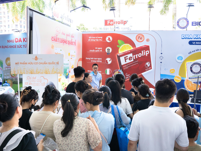 Bổ Bầu EU trở lại "Gây bão" tại Festival Mẹ bầu & Em bé 2025 với hàng ngàn quà tặng- Ảnh 1. Bổ Bầu EU trở lại "Gây bão" tại Festival Mẹ bầu & Em bé 2025 với hàng ngàn quà tặng- Ảnh 1.