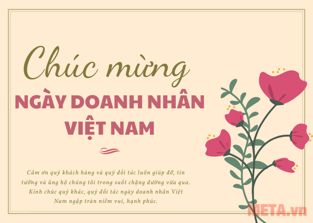 Những mẫu thiệp chúc mừng ngày Doanh nhân Việt Nam 13/10 đẹp nhất- Ảnh 3.