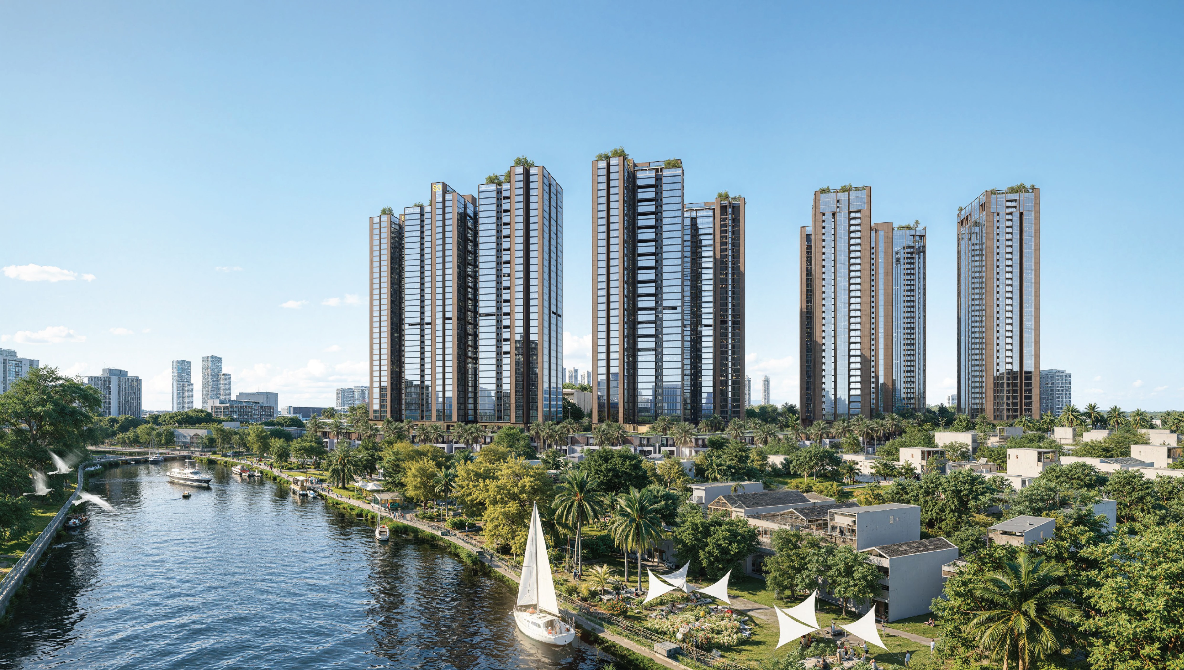Sunshine Sky City hội tụ đầy đủ các giá trị cốt lõi của dòng sản phẩm “Sunshine City” từ Sunshine Group: Vị trí đắc địa, thiết kế tinh tế, tiện ích all-in-one và công nghệ 4.0 dẫn đầu xu hướng.