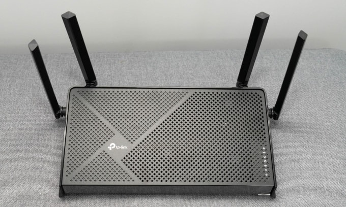 TP-Link Archer BE230 là router Wi-Fi 7 đầu tiên trên thế giới. Ảnh:Huy Đức