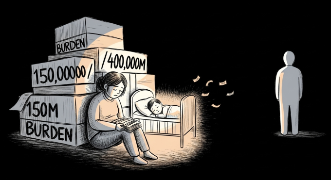 Nếu không vì con, có lẽ tôi đã gục ngã từ lâu